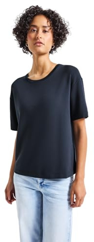 Damen Shirt mit Deko-Ausschnitt