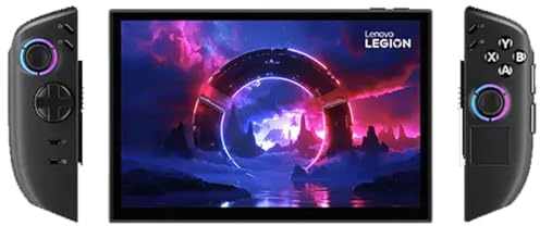 Lenovo Legion Go 2 - Tragbare Gaming-Konsole, 22,6 cm (8,8 Zoll), OLED (AMD Ryzen Z2, AMD Radeon 780M Graphics, 144 Hz, 32 GB RAM, 512 GB SSD, Wi-Fi 6E, Bluetooth 5.3, Windows 11) - Schwarz