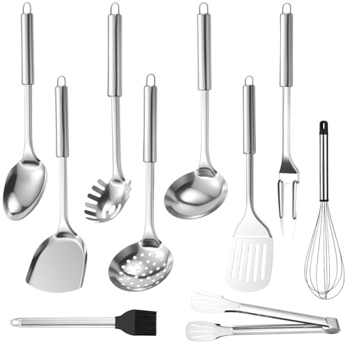 Set Utensili Cucina Acciaio Inossidabile Accessori da Cucina