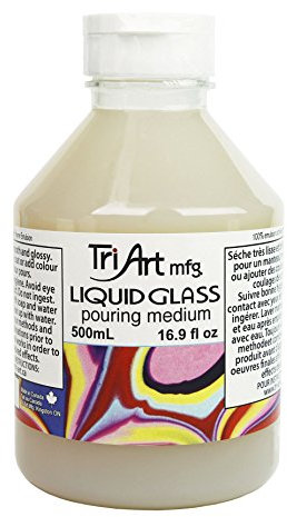 Tri-Art Flüssigglas Pouring Medium zum Ausgießen (Große 500 ml) Onе Paсk