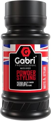 Gabri Poudre coiffante 21 g | Poudre de poussière épaississante volumisante | Tenue flexible | Aspect mat | Contrôle maximal | Poudre texturisante pour homme et femme | (Matte Effect, 21 g (lot de 1))