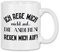 wowshirt Tasse Ich rege Mich Nicht auf Büro Arbeitskollege Kollege Mitarbeiter, Farbe:White - White