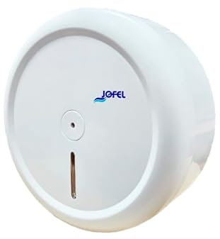 JOFEL - Distributeur Central de Papier hygiénique, Blanc