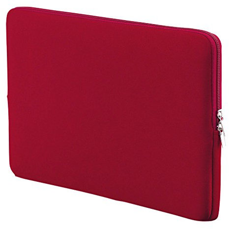 ERYUE Laptop-Tasche 13 Zoll,Reißverschluss Soft Sleeve Bag Case Tragbare Laptoptasche Ersatz für 13 Zoll MacBook Air Pro Retina Ultrabook Laptop Rot