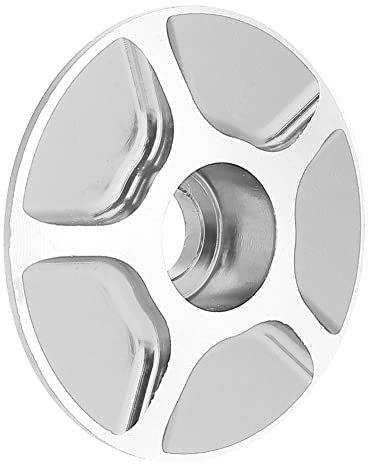 Fahrrad-Abdeckkappe, Praktische Premium-Qualität für zu Hause (Silber)