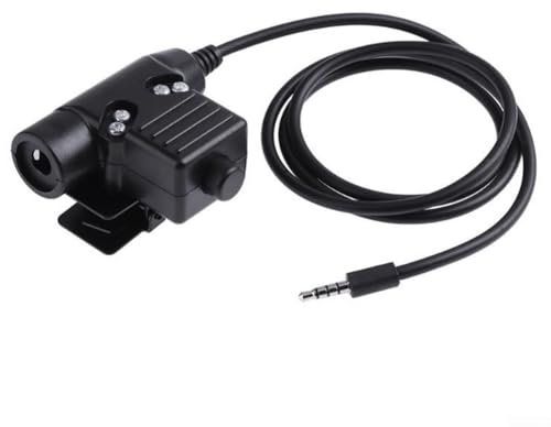 Radio-Headset PTT, U94 Push to Talk PTT Adapter für BaoFeng UV-5R für Kenwood Walkie Talkie für Z -Tactical (Handy)