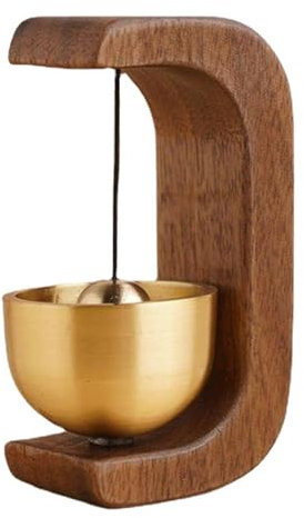 Carillon de porte en bois, sonnette de magasin pour ouverture de porte, carillon d'entrée de porte, carillon d'entrée de magasin, sonnette de décoration, carillon de porte magnétique en laiton pour