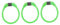 OSALADI 3 Pièces serrure de réfrigérateur crypto door lock Code secret serrure mini frigo serrure de porte d'armoire verrou porte serrure de tiroir pour enfants sécurité enfant abdos