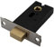 Deadbolt Lock Solid Brass Latch Deadlock Stainless Steel Plate Internal Door Lock Mortice Latch for Sliding WC Washroom Toilet Bathroom Door