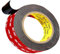 Nastro adesivo biadesivo, impermeabile, multifunzionale, per fissaggio auto, casa, ufficio, metallo, vetro, alluminio, decorazione, in VHB 3M 5952 (19mm x 5meter)