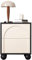 Französischer Retro Nachttisch, Cremefarbenes Sideboard, Praktischer Wohnzimmer Nachtschrank, Arbeitsplatz Aufbewahrungsschrank Mit Schubladen, (40 * 40 * 50cm)