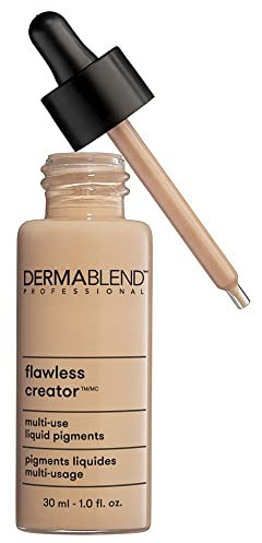 Dermablend Flawless Creator Lightweight Foundation - Oil Free Formula - Never Cakey - Covers Skin Blemishes - Weightless Coverage - Suitable For Normal, Combination And Oily Skin - 25N - 30 ML
