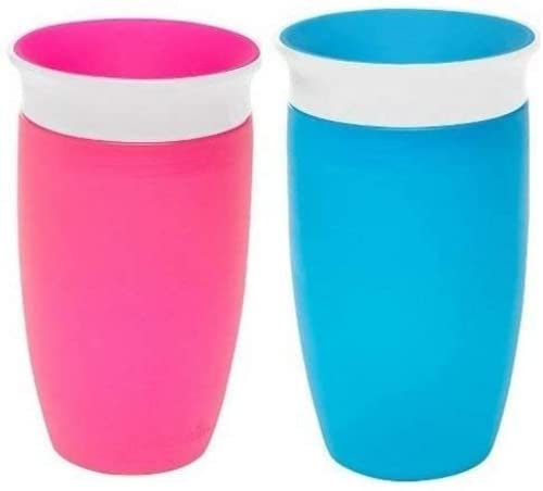 Munchkin Miracle 360 Sippy Cup (2 Pack) Pink&Blue
