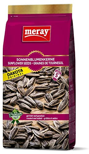 SONNENBLUMENKERNE Dakota geröstet & gesalzen mit Schale von Meray, 2x250g