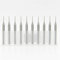 Pxyelec 10PCS 0.5mm Schaftfräser, Gravurbohrer aus Karbid für CNC-/PCB-Maschinen