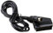 RGB-Scart-AV-Kabel, Audio Video Anschlusskabel, Scart-Konsolenkabel, TV-Kabel, kompatibel mit Sega Saturn, schwarz, 1,8 m, 6 Fuß