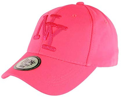 Hip Hop Honour Casquette NY Rose Fluo Flashy Baseball Gwyz - Mixte