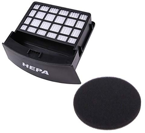 Hochwertiger Hepa- & Motorschutz-Filter - Für Fakir Nilco S20 E kompatibel - Bestleistung beim Saugen