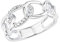 s.Oliver Ring 925 Sterling Silber Damen Ringe, mit Zirkonia synth., Silber, Kommt in Schmuck Geschenk Box, 2028507