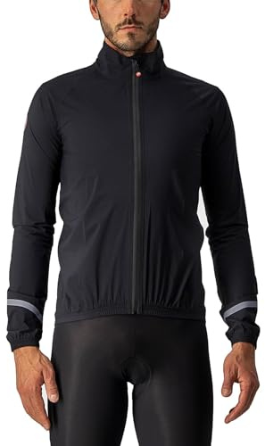 Castelli 4521500 Emergency 2 RAIN Jacket Jacket Men's Light Black XL