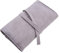 Pireunthera Makeup Brushes Rolling Case Pouch Portable Travel Makeup Bag Cosmetic Brush Storage Case for Cosmetic Tools Portable Folding 14 Pockets, Gray