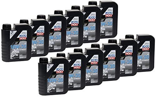 Motoröl Motor Öl LIQUI MOLY Street 10W-30 12 X 1 Liter