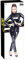 Black Level Overall Schwarz XL