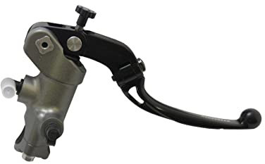Pompa Freno Radiale Prs - Lavorata CNC - Accossato Con Leva Snodata Corta, 19 X 17-18-19 per MV Agusta Brutale 1090 Corse dal 2013 al 2015, CC 1090