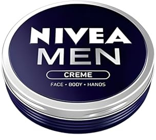 NIVEA MEN CREME Crafted Especially For Men For Face, Body, Hands Boost Hydration Light Non-greasy, Non-sticky Dermatologist Tested Formula, 30ml (Pack of 4)