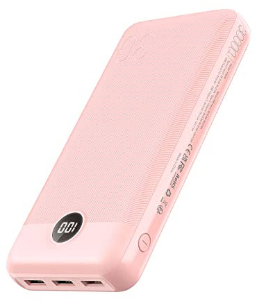 VEGER Power Bank 30000mAh, 20W Fast Charging PD 18W QC 3.0 USB C Battery Pack Portable Charger with 4 Outputs & 2 Inputs Compatible with iPhone/iPad/Samsung Phones Tablet and More