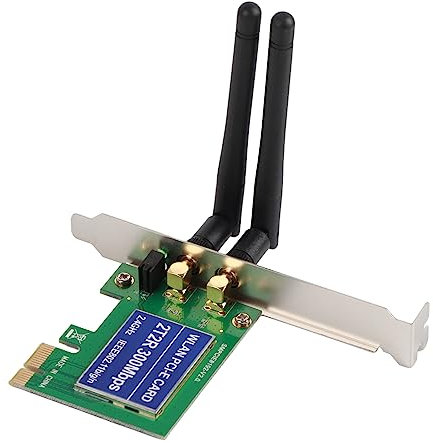 Sxhlseller PCI-E WiFi Adapter - 2,4 5-GHz-Dualband-WLAN-Karte für XP/Vista für 7/8 / 8.1/10 für 32/64 für Mac/Hackintosh