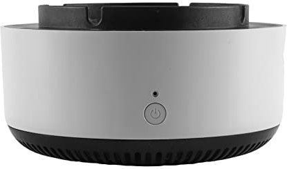 worien Ashtray with Air Purifier, 2 in 1 Air Purifier Ashtray for Air Purification with Negative Ions for Home, Car Gray
