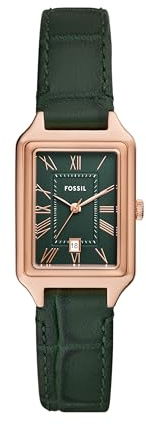 Fossil Raquel Orologio da donna al quarzo in acciaio inossidabile a tre lancette