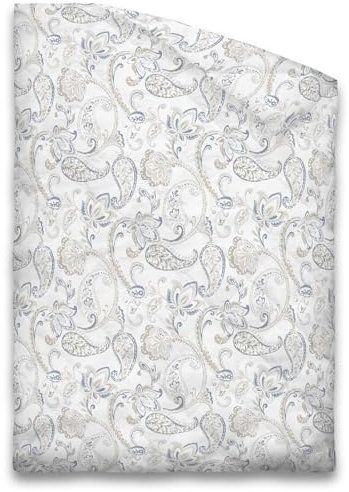 Sleezzz CloudComfort ultraleichte Sommer-Steppdecke Microfaser, Allergiker-geeignet, Waschbar bis 60°C, Füllgewicht 280g (Paisley)