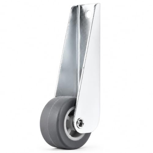 VILLCASE Door Pulley 4.5 Inch Sliding Wooden Door Castor Wheel with Anti-Droop Support for Wardrobes Barn Gates Smooth Movement