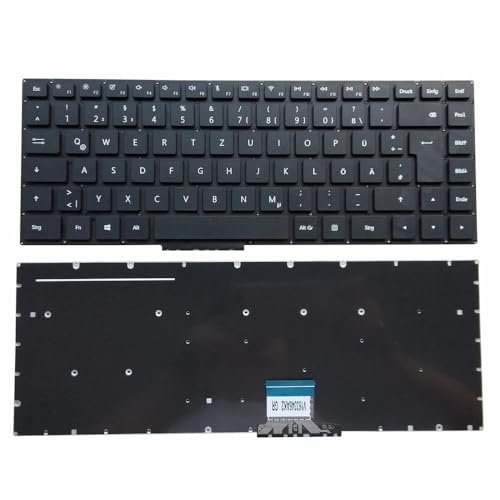 QHHOZHD GR Deutschland SP ES Spanische Tastatur für Huawei für Matebook D für MRC-W60 für MRC-W50 PL-W09 PL-W29 PL-W19 Deutsche Laptop-Tastatur(German Keyboard)