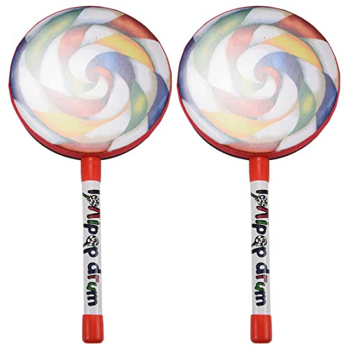 ISTOVO 2X Kids Percussion Lollipop Drum, 6