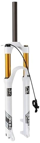 TANGSIYANG Fourche VTT 120 mm de Course Fourche en Alliage d'aluminium et magnésium 26 Pouces 27,5 29 pneumatique Contrôle Verrouillage l'essieu(27.5in SR)