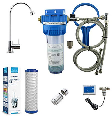 Trinkwasserladen TWL Vario Filtersystem Safe-Premium mit WTC-241 Wirbler, Primus SD und Aquastop