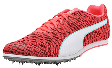 PUMA Evospeed Star 6, Zapatillas de Atletismo Hombre, Ignite Pink White Black, 41 EU
