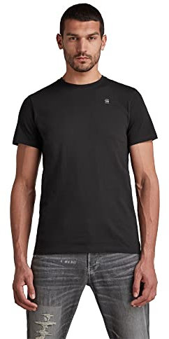 G-Star Homme T-shirt Base-S, Noir (dk black D16411-336-6484), XXL