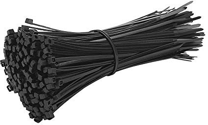 ETOPARS 100 Pezzi 600mm x 8,8mm Fascette per Cablaggio Autobloccante Nylon Fascette Stringicavo Elettricista Cablaggio Fermacavo Cavi 80KG Resistenza