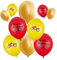 10 Luftballons Auto Ballons Made in EU Deko Kindergeburtstag Party Geburtstag Junge Luftballon Rennwagen Rennauto