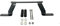 Miter Kompatibel mit BMW R 1200 GS R1200GS Berechne R1250GS. Abenteuer 2013-2020 Motorrad LED-Fahrlampen Hilfslichtmontage Fronthalterung (Color : Black)