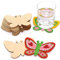 Baker Ross Sous Verre en Bois en forme de Papillon - Lot de 10, Loisirs Créatifs Bois (FC812)