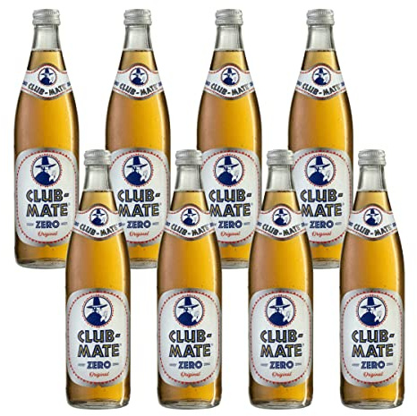 Club-Mate Zero Original 8 Flaschen je 0,5l incl. Mehrweg Pfand