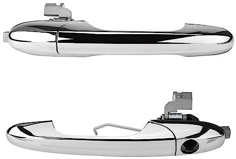 Interior Door Handle For Fiat 500 2012-2018 68069943AC Left Hand Drive Left Drivers Side Exterior Outer Door Handle (Size : Left Drivers Side)