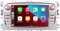 LXKLSZ Autoradio kompatibel mit drahtlosen Carplay Android Auto für Ford Focus S-MAX C-MAX KUGA mit IPS Touchscreen/Bluetooth/Mirror Link/FM/AM/USB Farbe Silber