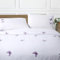 Chlophy Butterfly Duvet Cover Embroidered King Purple White Girls Kids Women Spring Bedding Set Pink Lavender Elegant Pretty Luxury 3 Pieces Poly Cotton 230x220