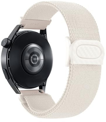 CZhkg Nylon Taille Réglable Bracelets pour Xiaomi Mi Watch 2 Strap, Libération Rapide Wristband Bracelet de Montre Sport Armband Remplacement Sangle pour Xiaomi Mi Watch 2 Pro/Watch 2 (beige)